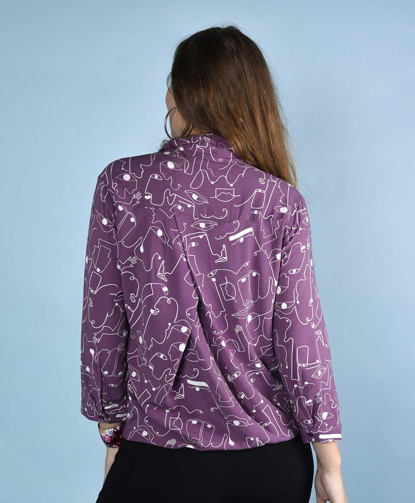Blusa manga 3/4 Blusa manga 3/4