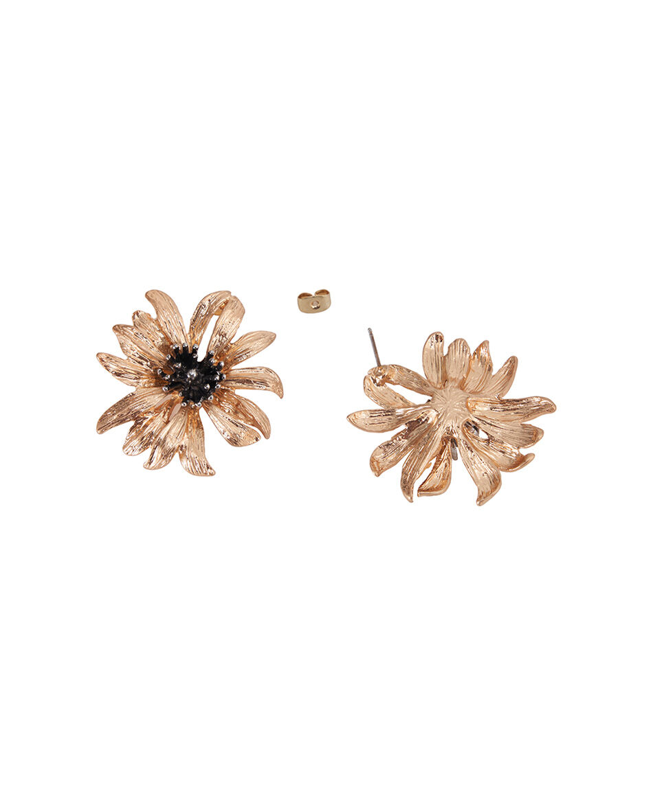 Aros mujer flor