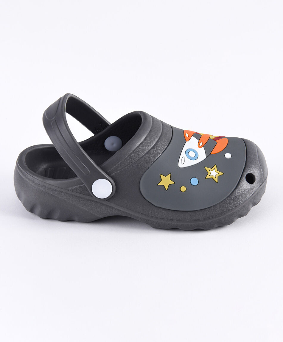 Sandalia infantil cohete gris