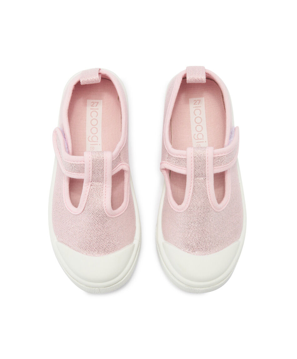 Zapato infantil (22 a 27) mafalda rosada