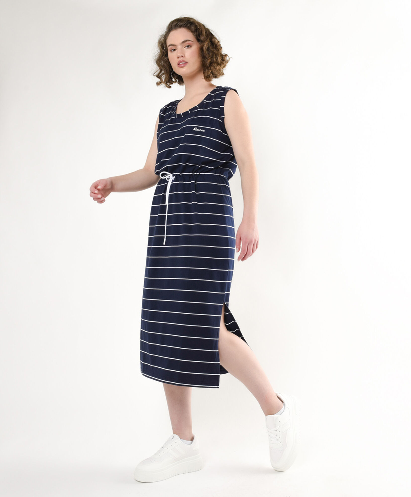 Vestido mujer líneas marine Vestido mujer líneas marine