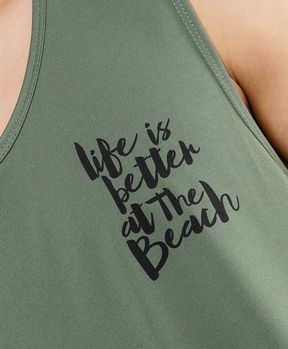 Polera hombre life in beach