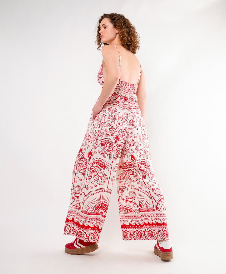 Enterito mujer estampado flores