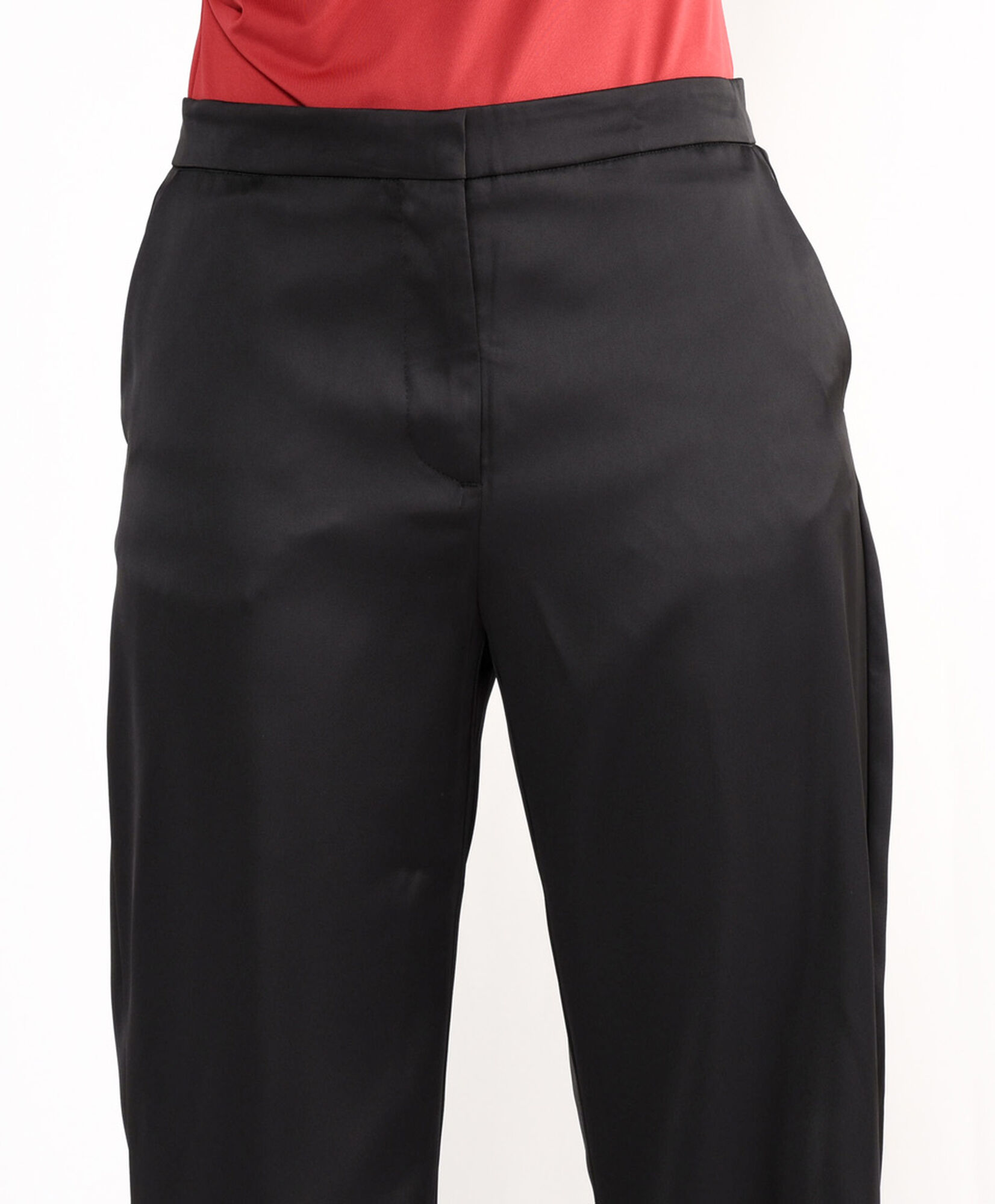 Pantalón mujer tela satén Pantalón mujer tela satén