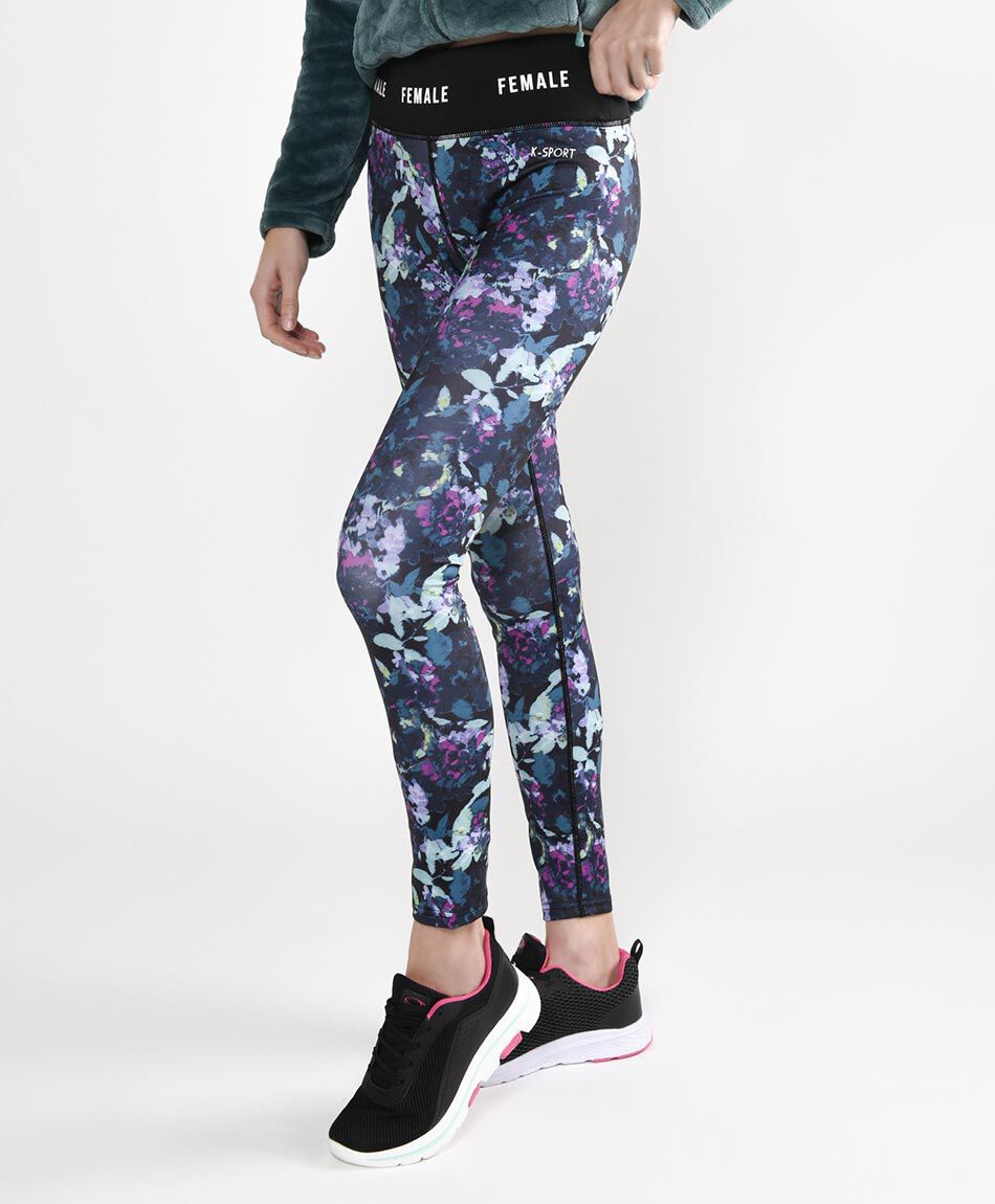 Calza hasta los tobillos tiro alto