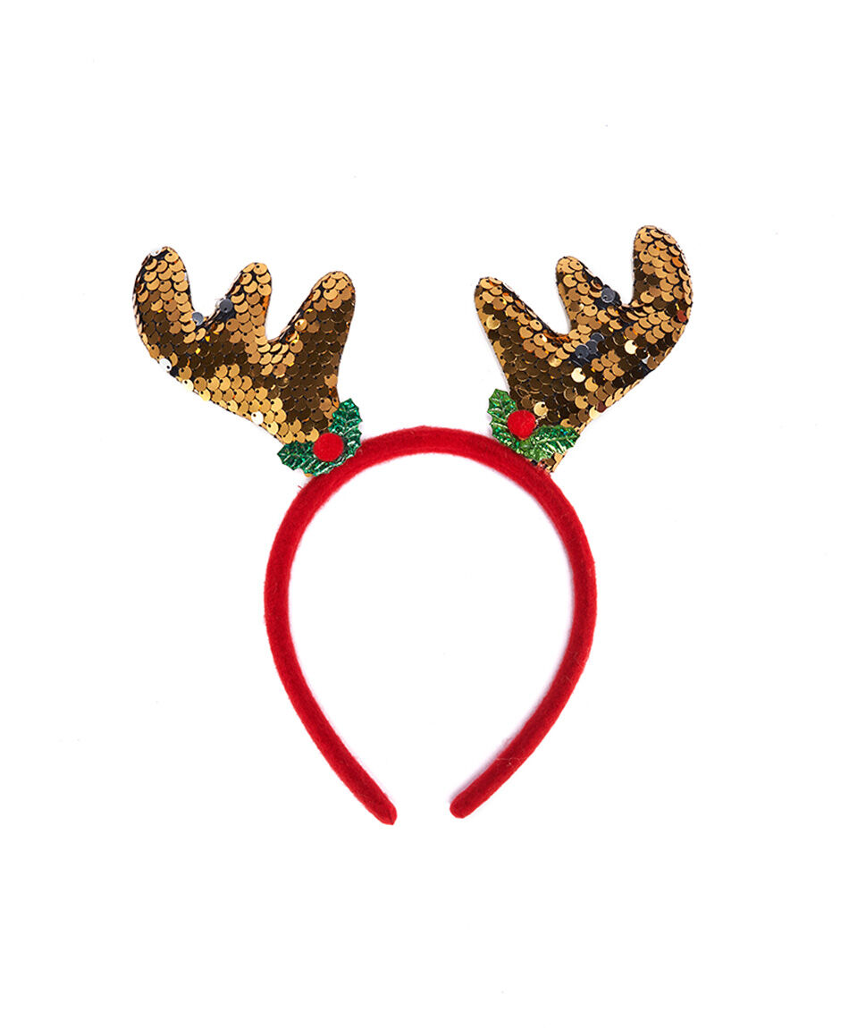 Cintillo navidad reno