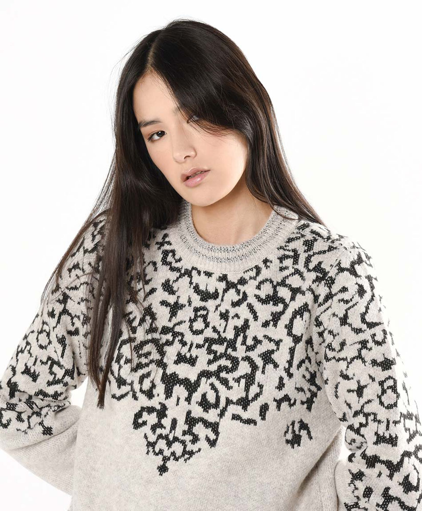 Sweater mujer estampado animal print Sweater mujer estampado animal print