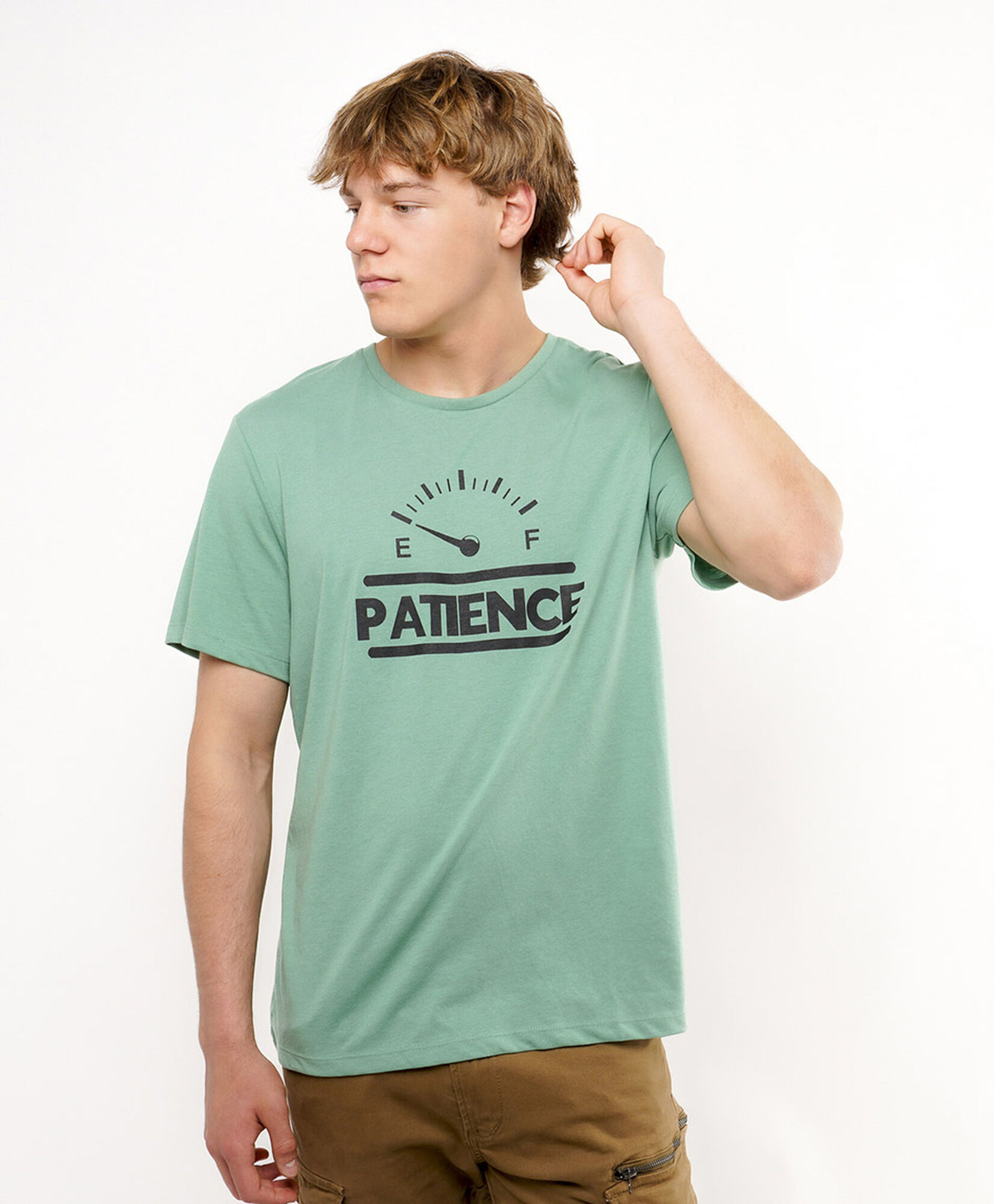 Polera hombre estampada patience Polera hombre estampada patience