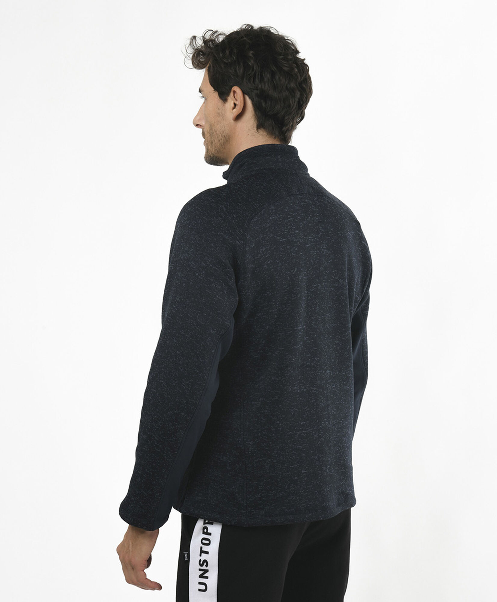 Chaqueta deportiva hombre jaspeada Chaqueta deportiva hombre jaspeada
