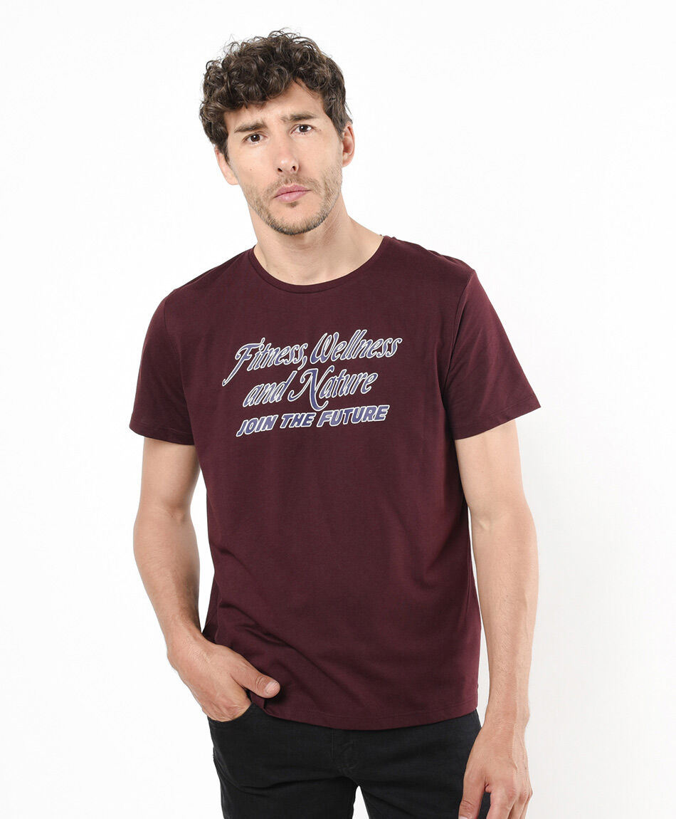 Polera hombre frase