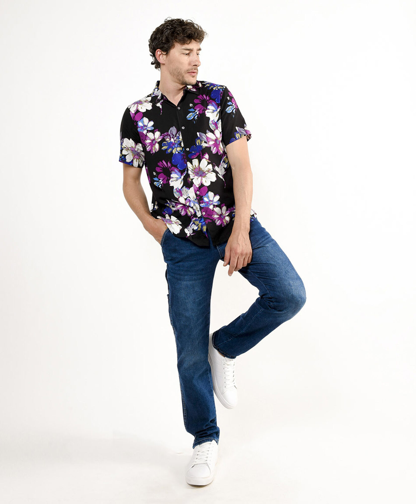 Camisa hombre floreada Camisa hombre floreada
