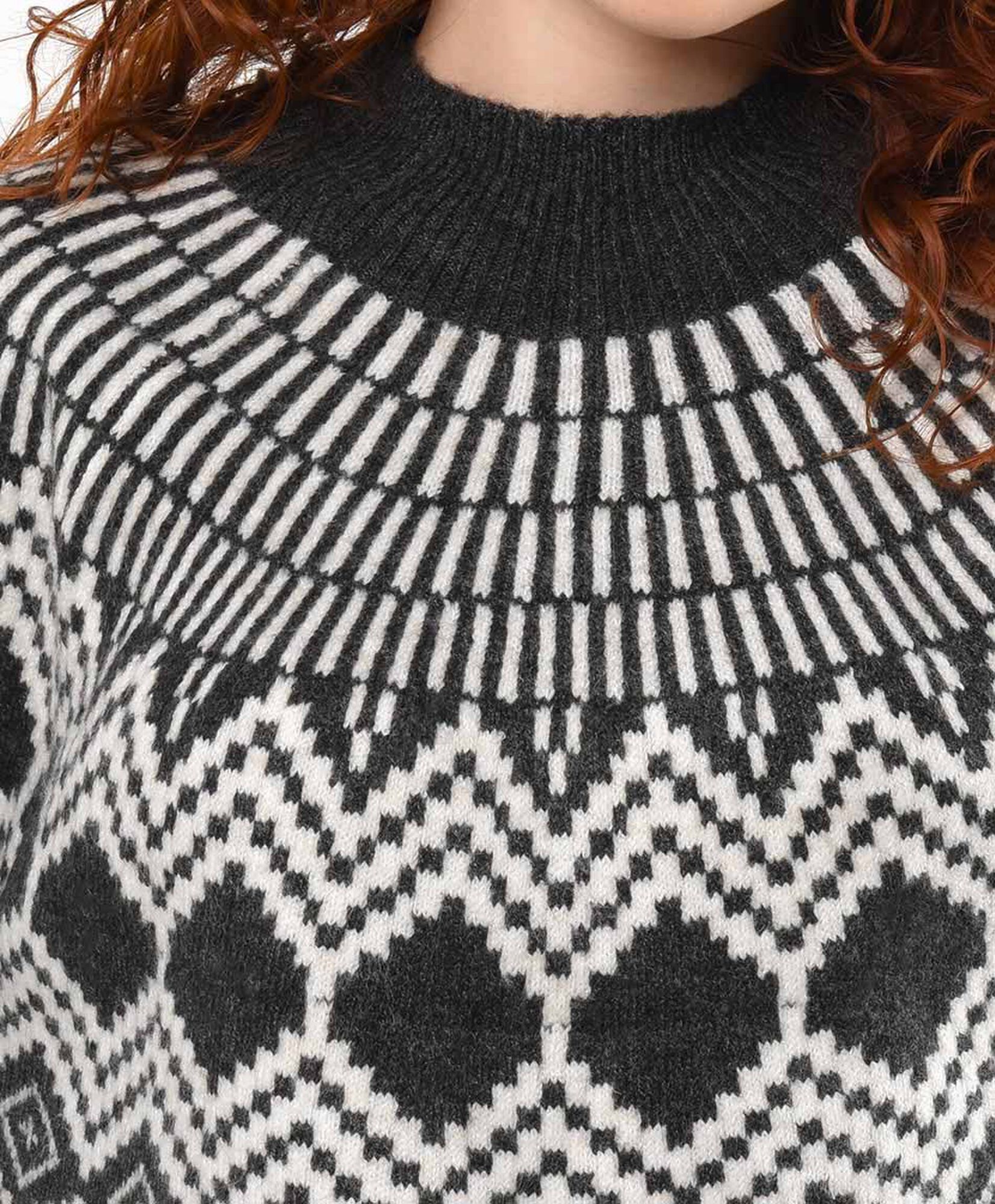 Sweater mujer nordic cuello bajo Sweater mujer nordic cuello bajo