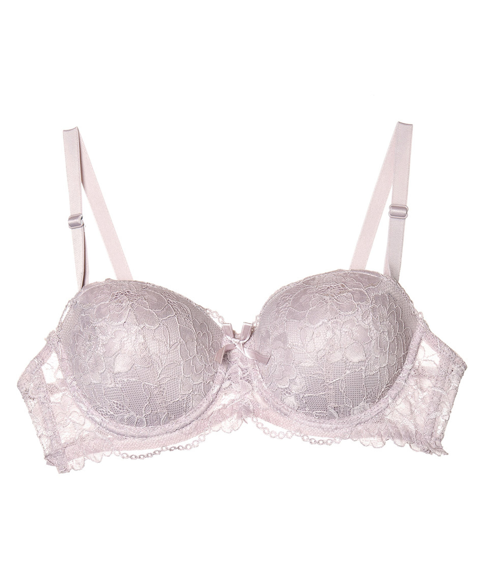 Sostén mujer encaje floral strapless Sostén mujer encaje floral strapless