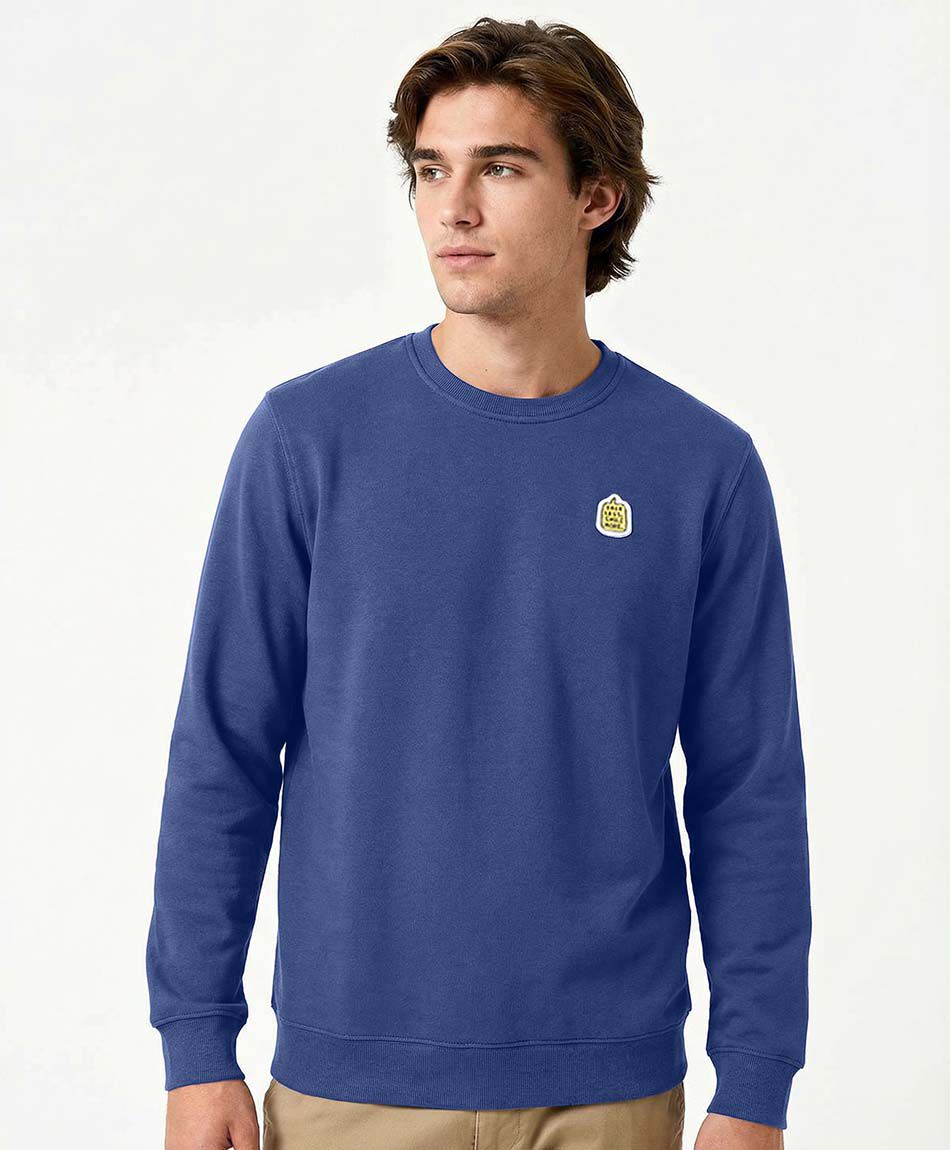 Poler&oacute;n hombre parche frase