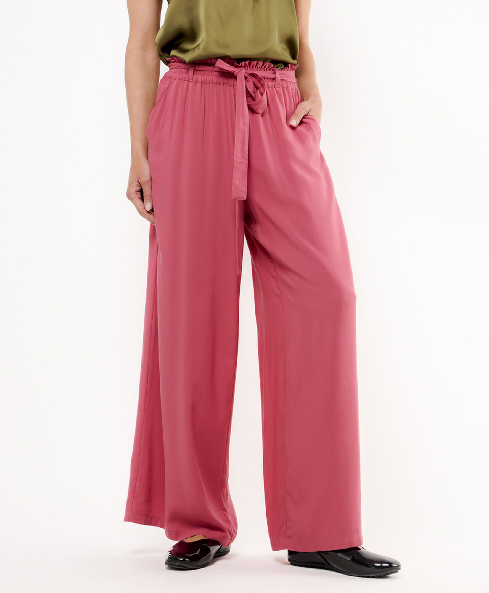 Pantalón mujer palazzo pink Pantalón mujer palazzo pink