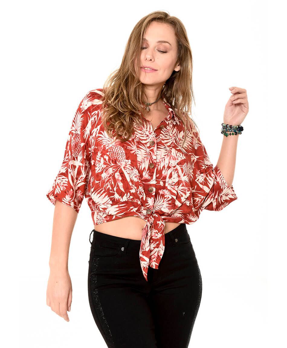 Blusa tropical
