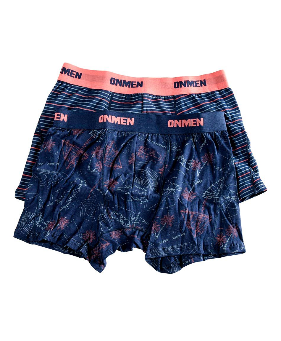 Boxer estampado pack 2