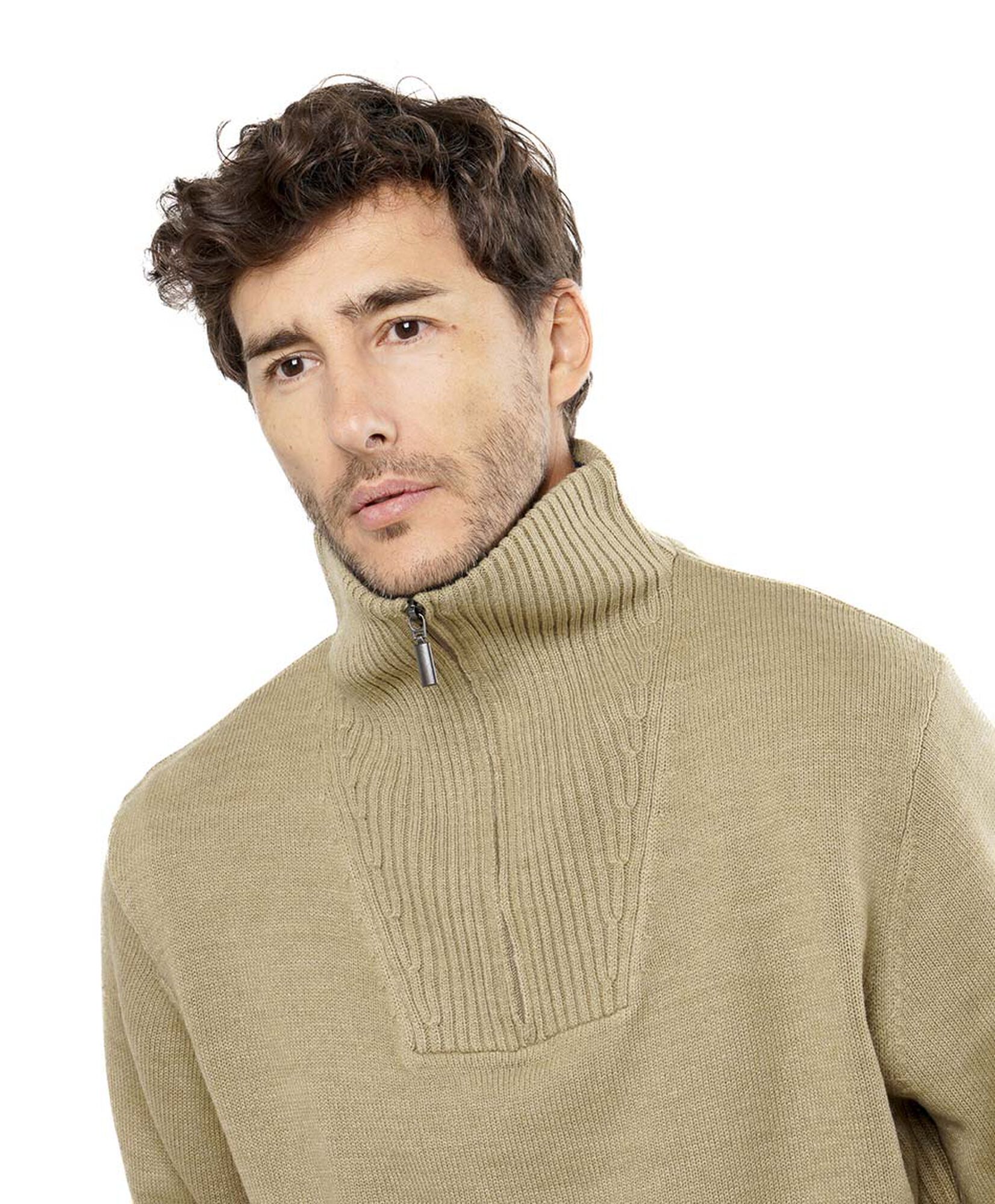 Sweater hombre medio cierre Sweater hombre medio cierre
