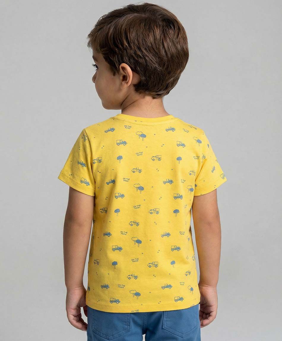 Polera beb&eacute; autitos