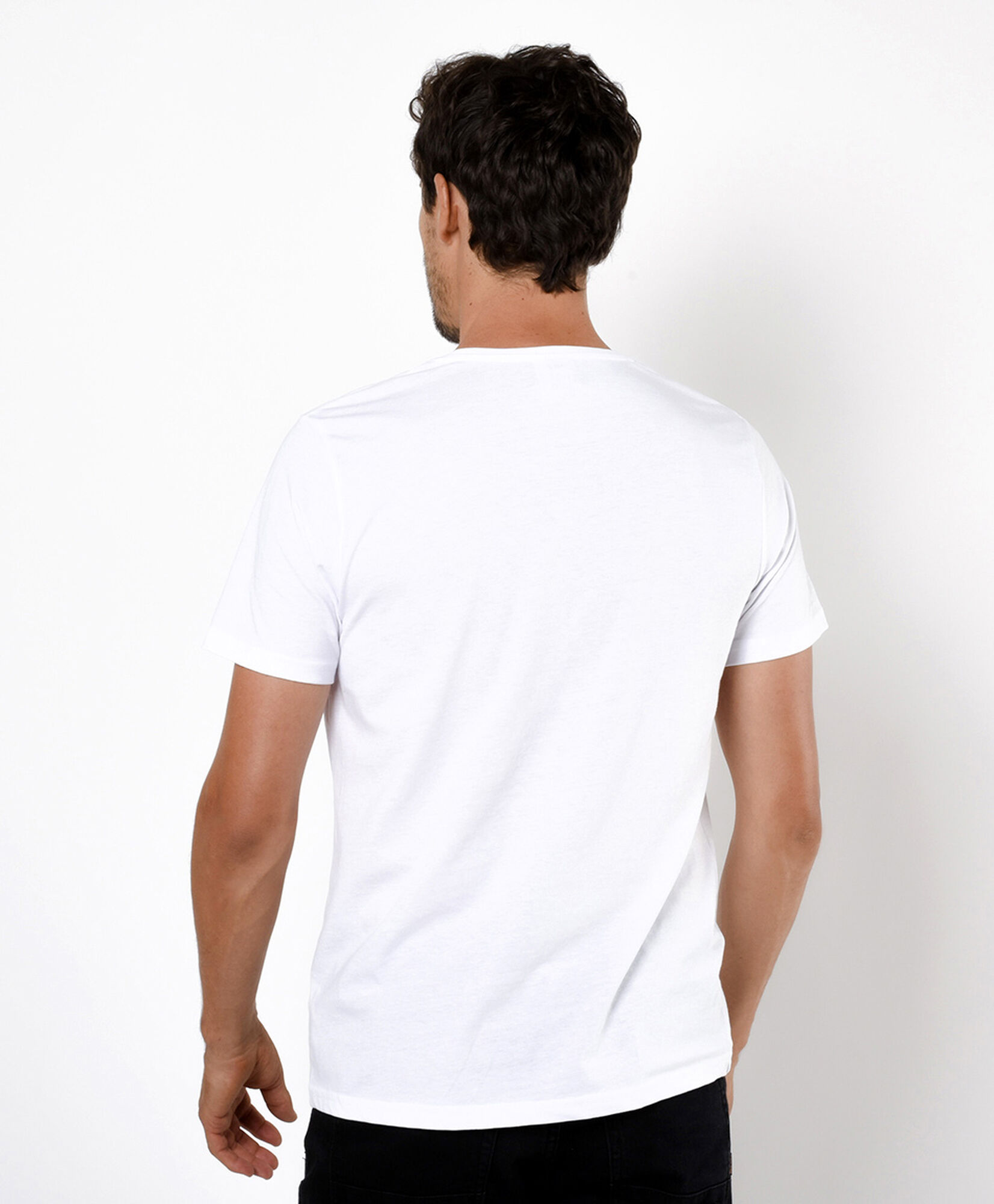 Polera hombre estampada stop Polera hombre estampada stop