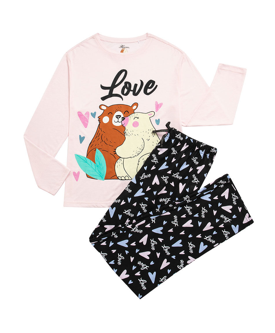 Pijama mujer bear love