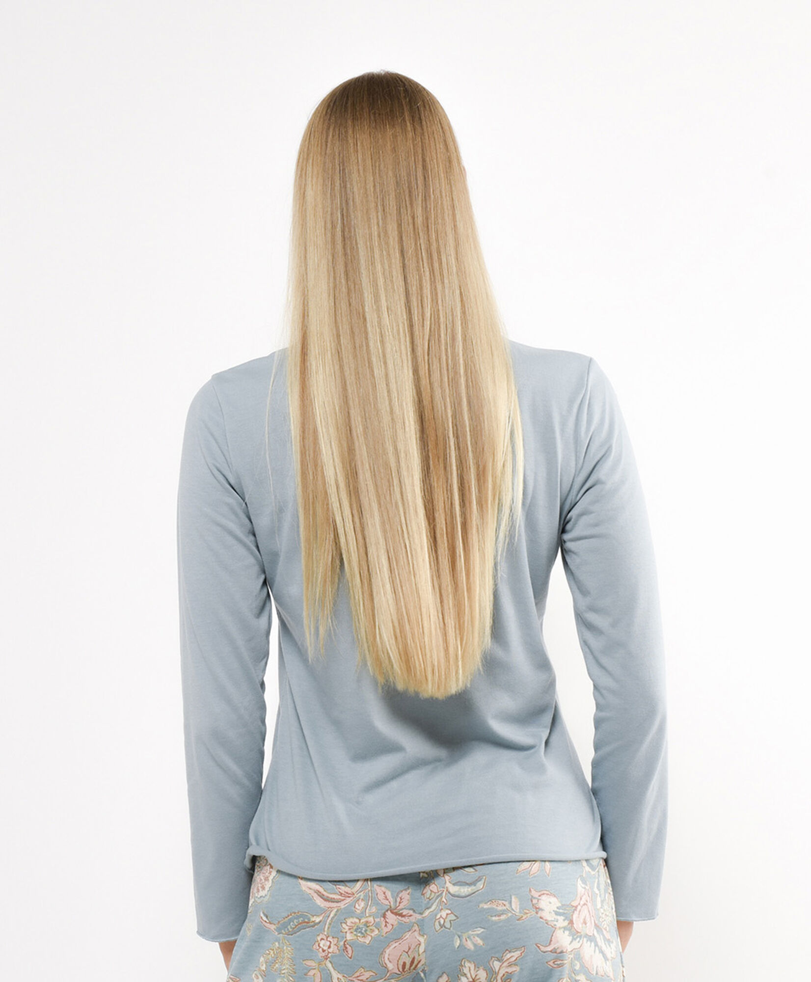 Pijama mujer floreado bolsillo Pijama mujer floreado bolsillo