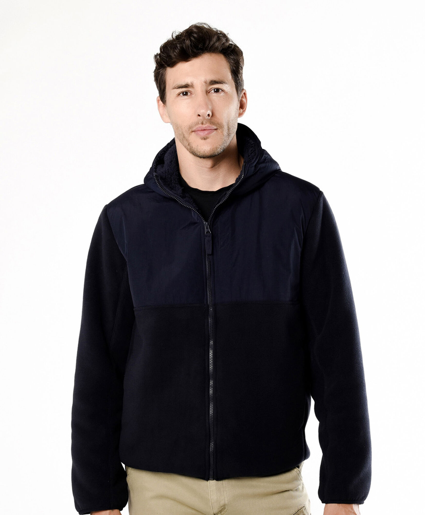 Chaqueta hombre polar forrada Chaqueta hombre polar forrada