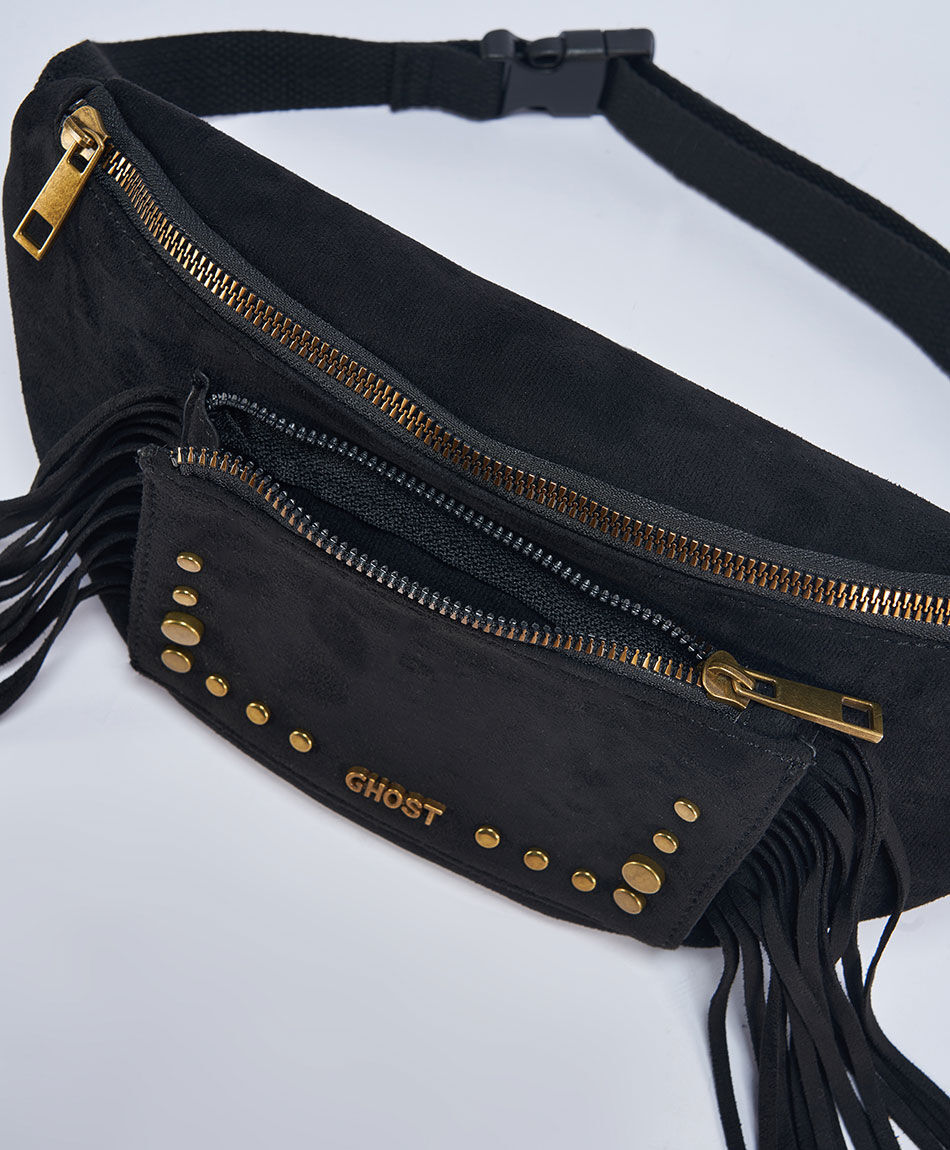 Banano mujer fringes black