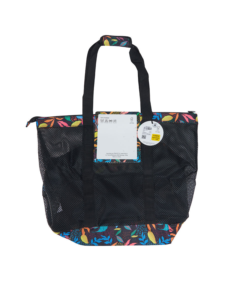 Bolso cooler hojas