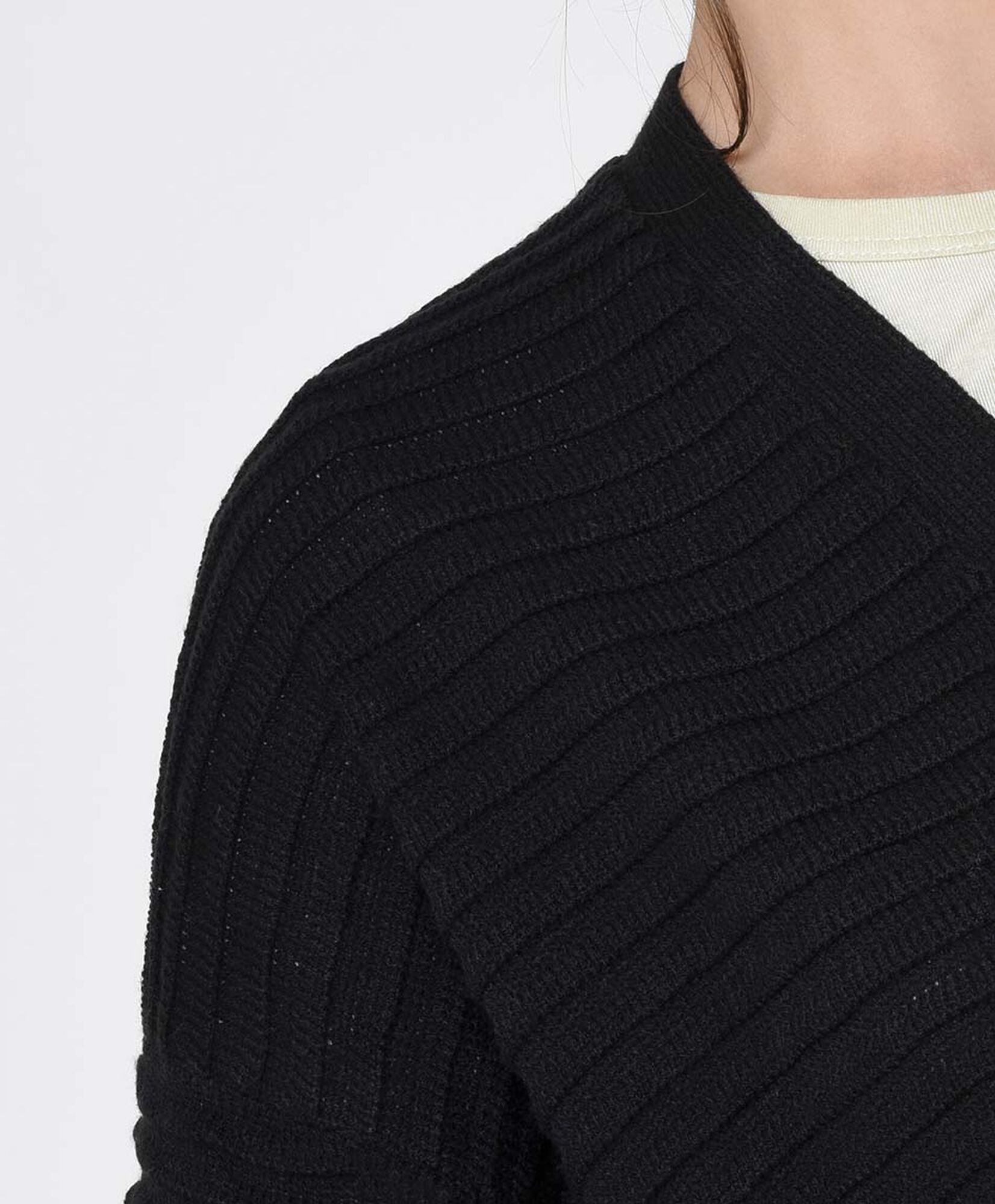 Cardigan mujer tejido horizontal Cardigan mujer tejido horizontal