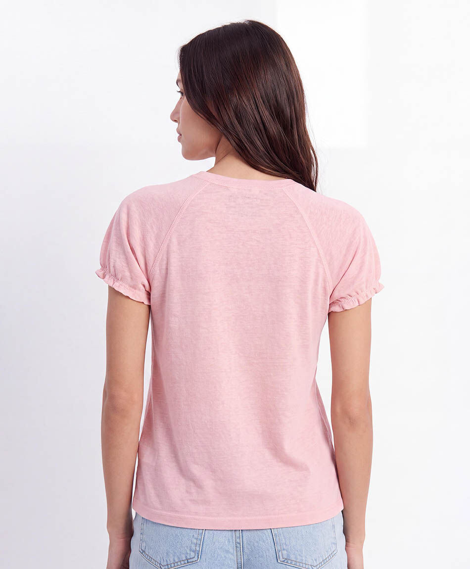 Polera mujer manga el&aacute;stica
