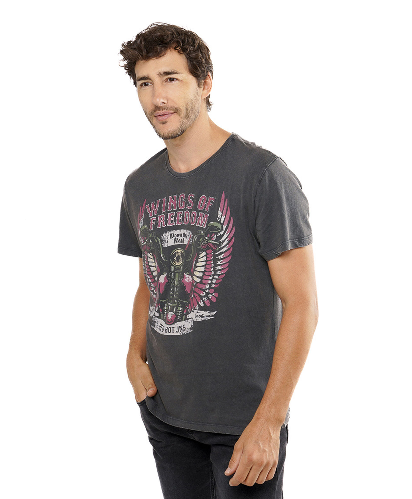 Polera hombre wings of freedom Polera hombre wings of freedom