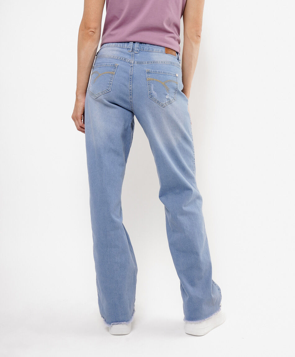 Jeans mujer wide leg