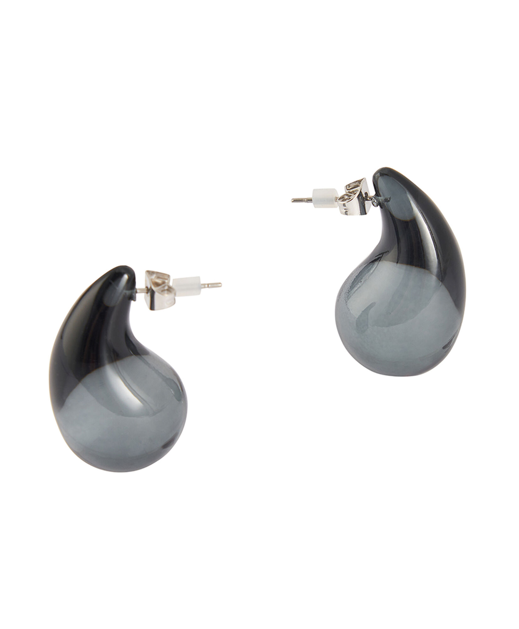 Aros mujer estilo gota black Aros mujer estilo gota black