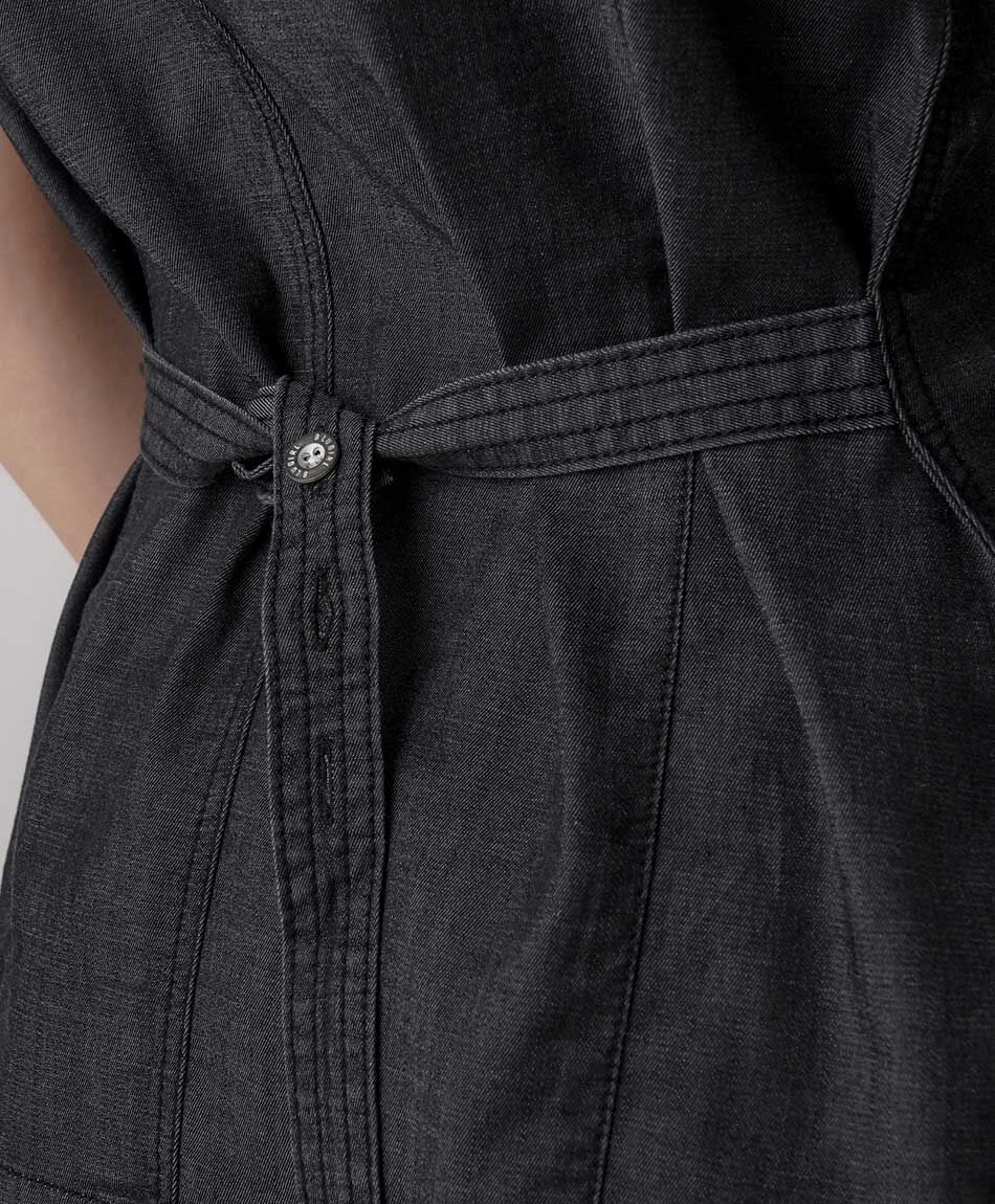 Vest mujer tencel entallado
