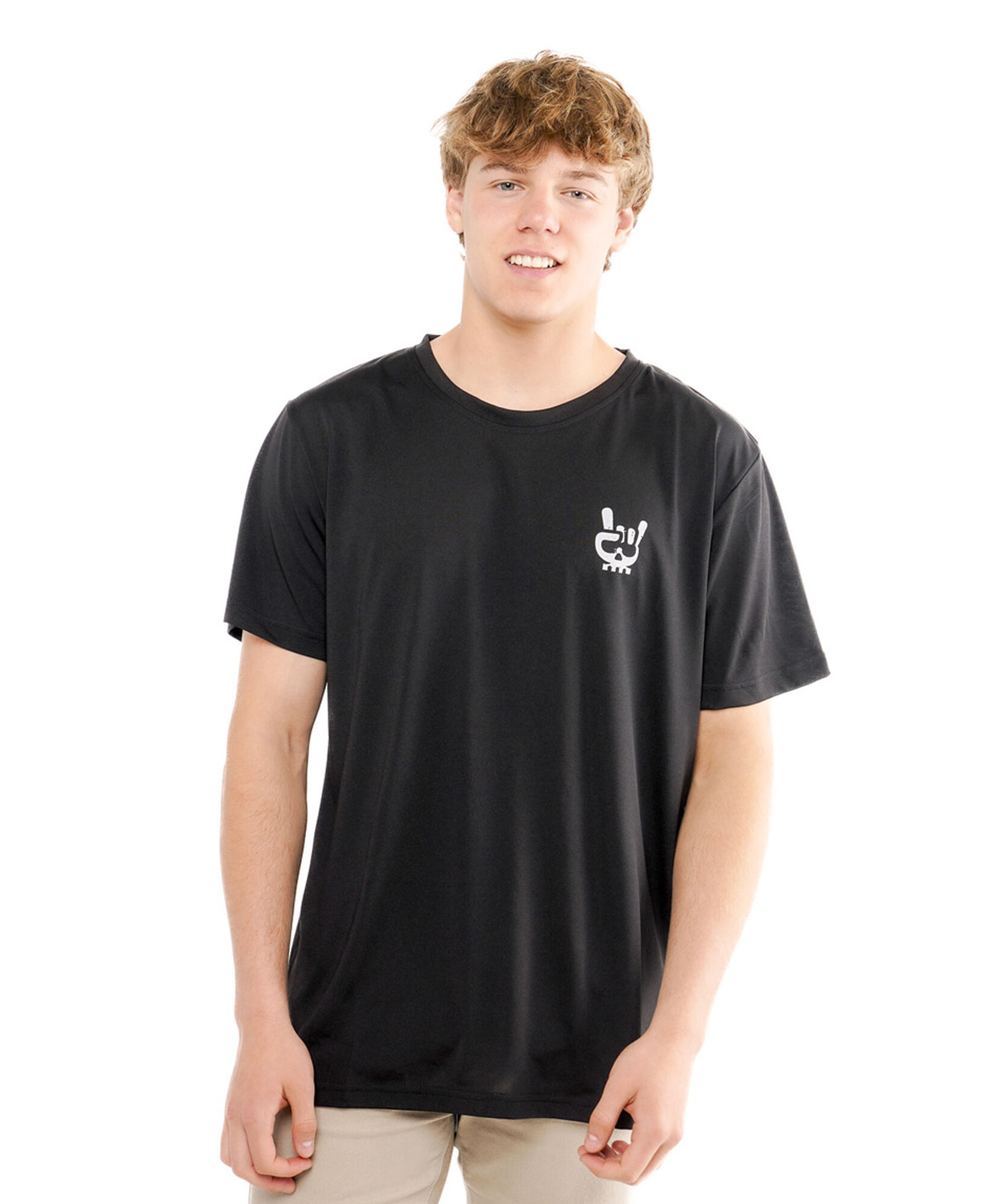Polera hombre dry fit negra Polera hombre dry fit negra