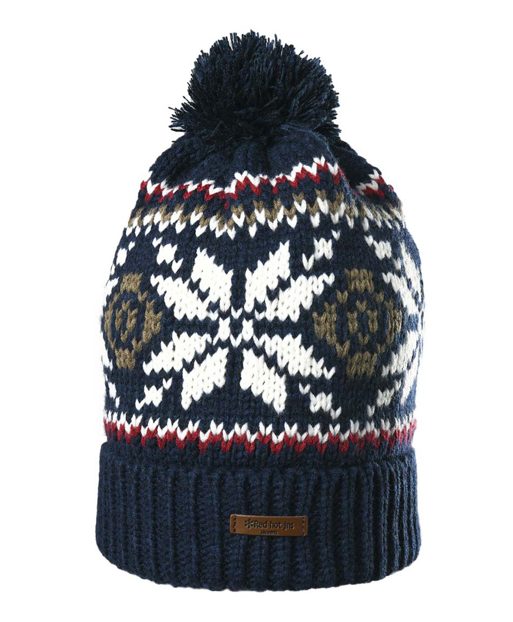 Gorro hombre nórdico pompón Gorro hombre nórdico pompón
