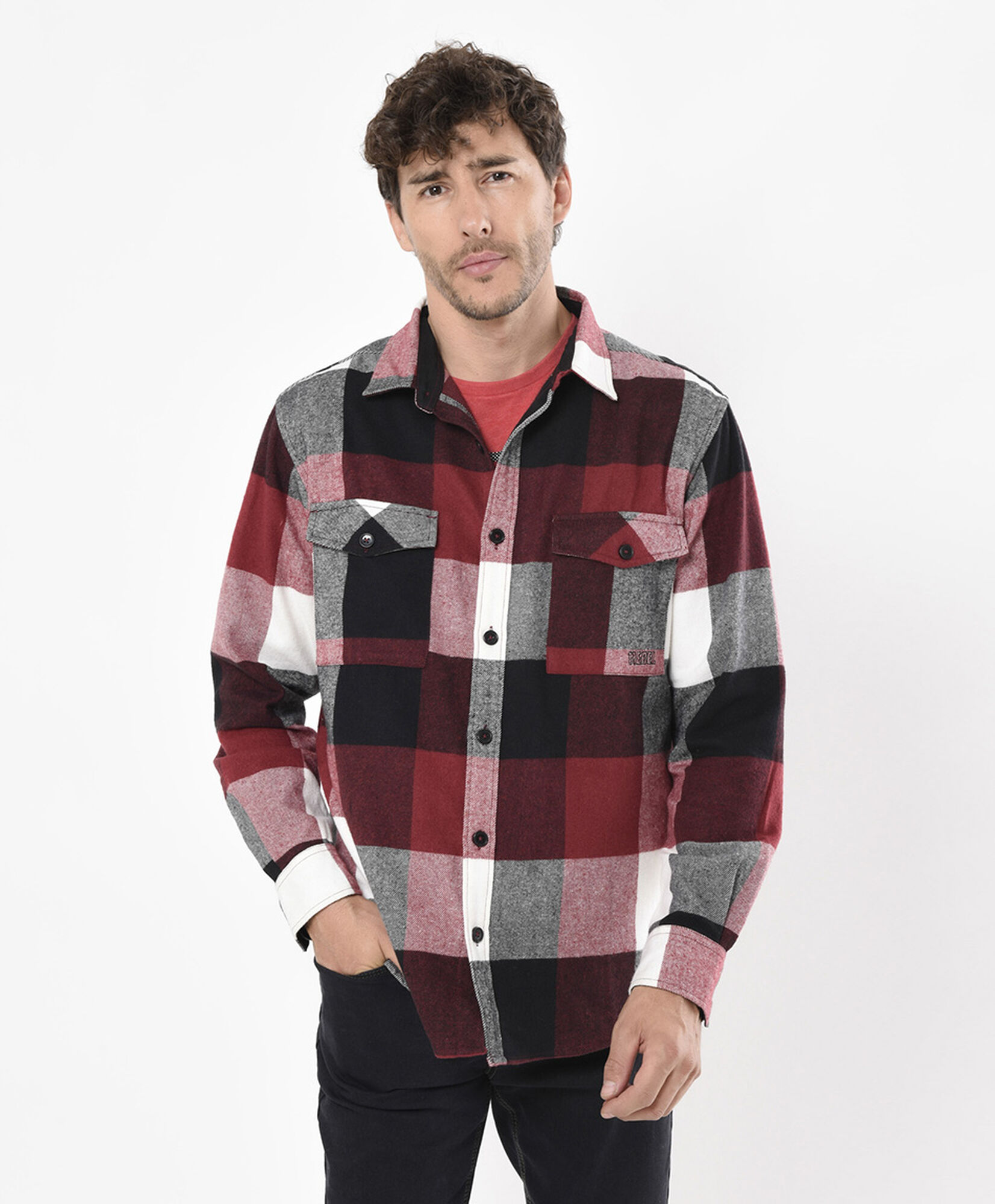 Camisa hombre leñadora roja Camisa hombre leñadora roja
