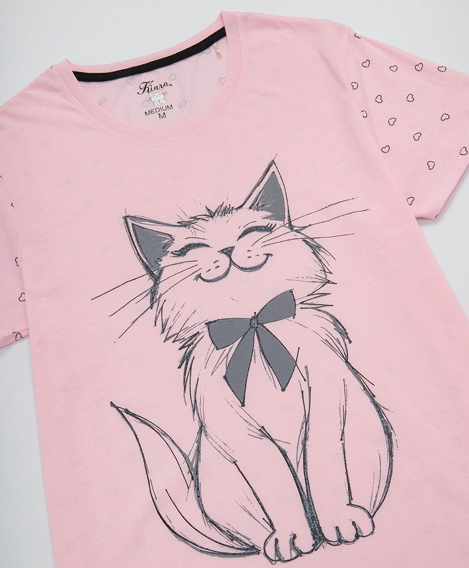 Camisa de dormir mujer big cat