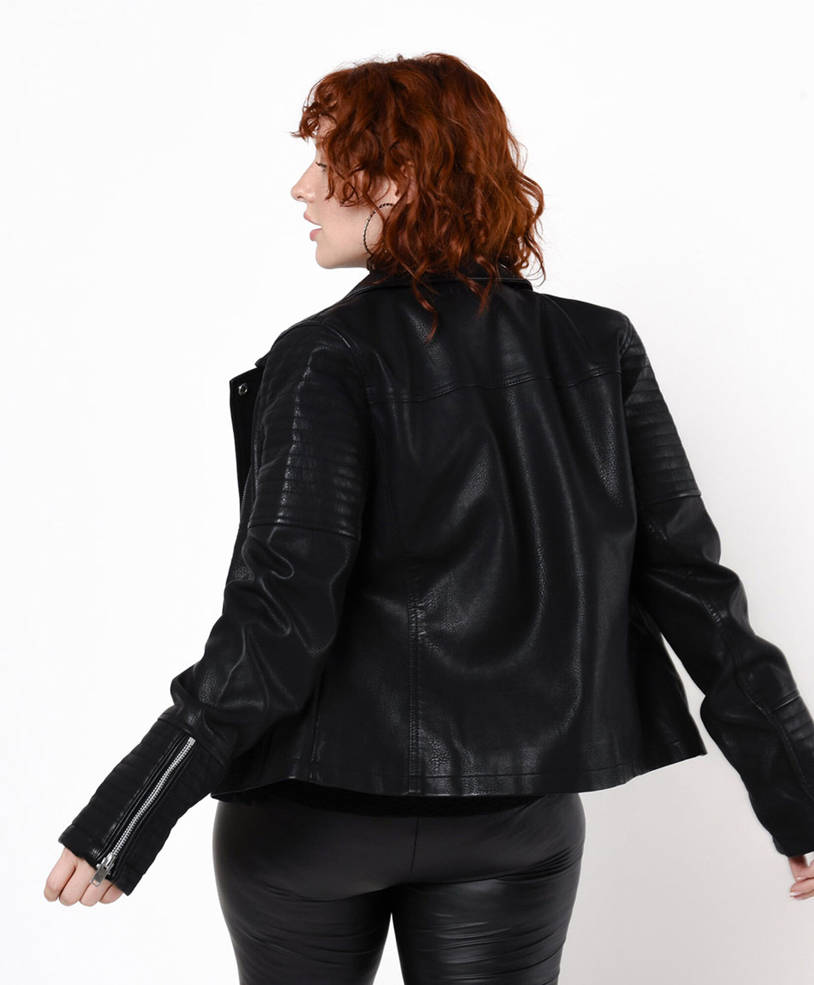 Chaqueta mujer biker acolchada Chaqueta mujer biker acolchada