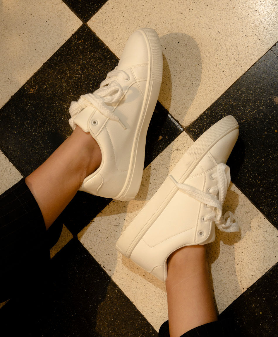 Zapatilla mujer moda white