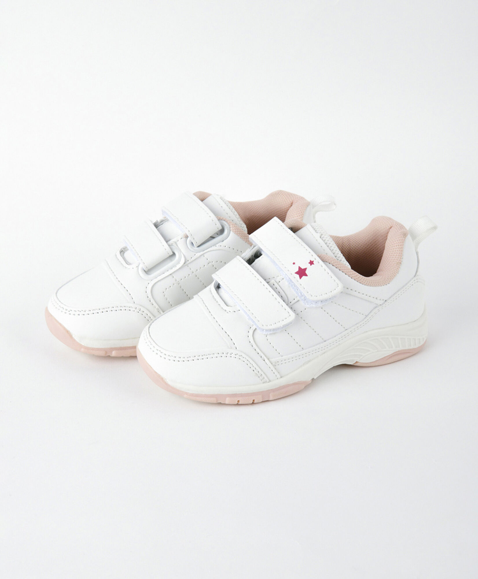 Zapatilla escolar (26 a 34) blanca estrella Zapatilla escolar (26 a 34) blanca estrella
