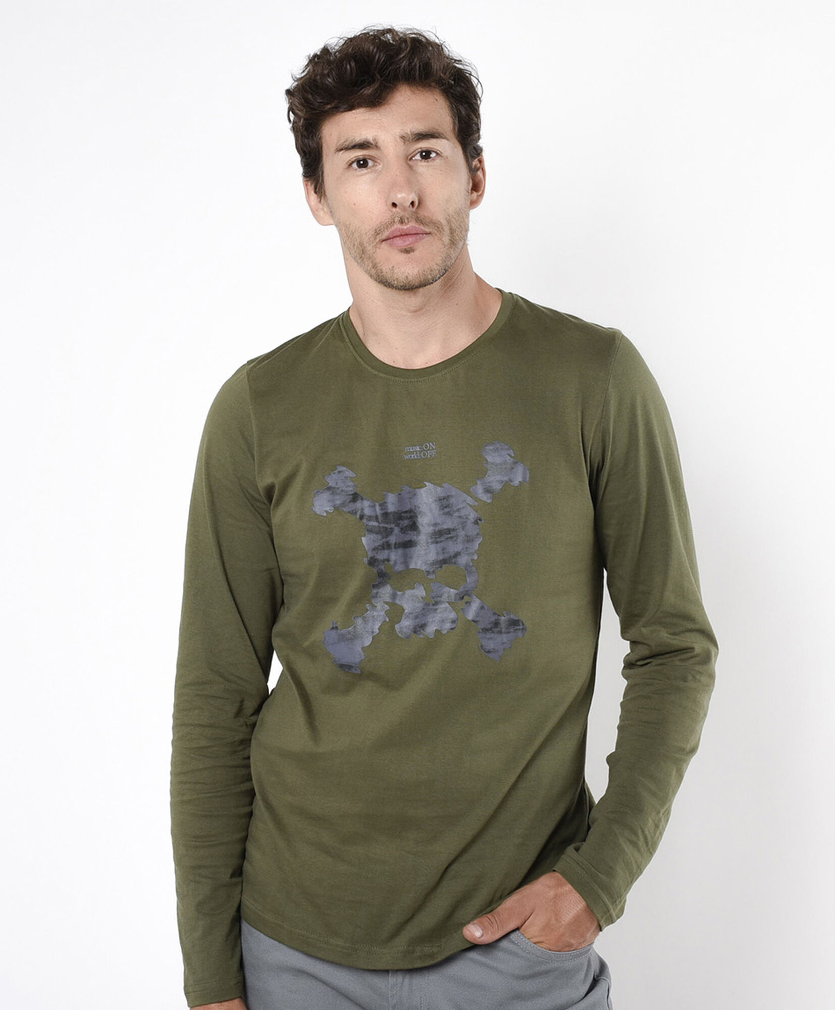 Polera hombre calavera Polera hombre calavera