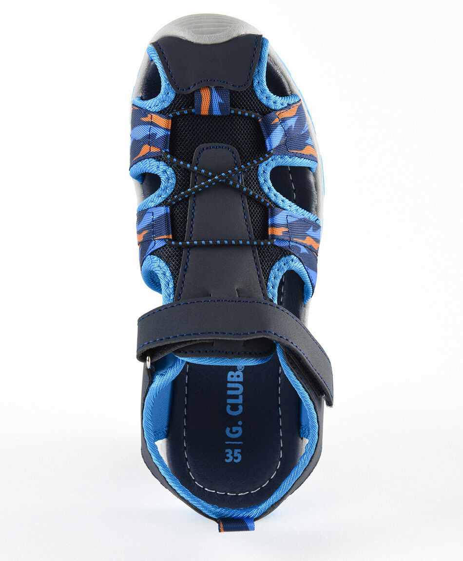 Sandalia infantil outdoor camuflaje