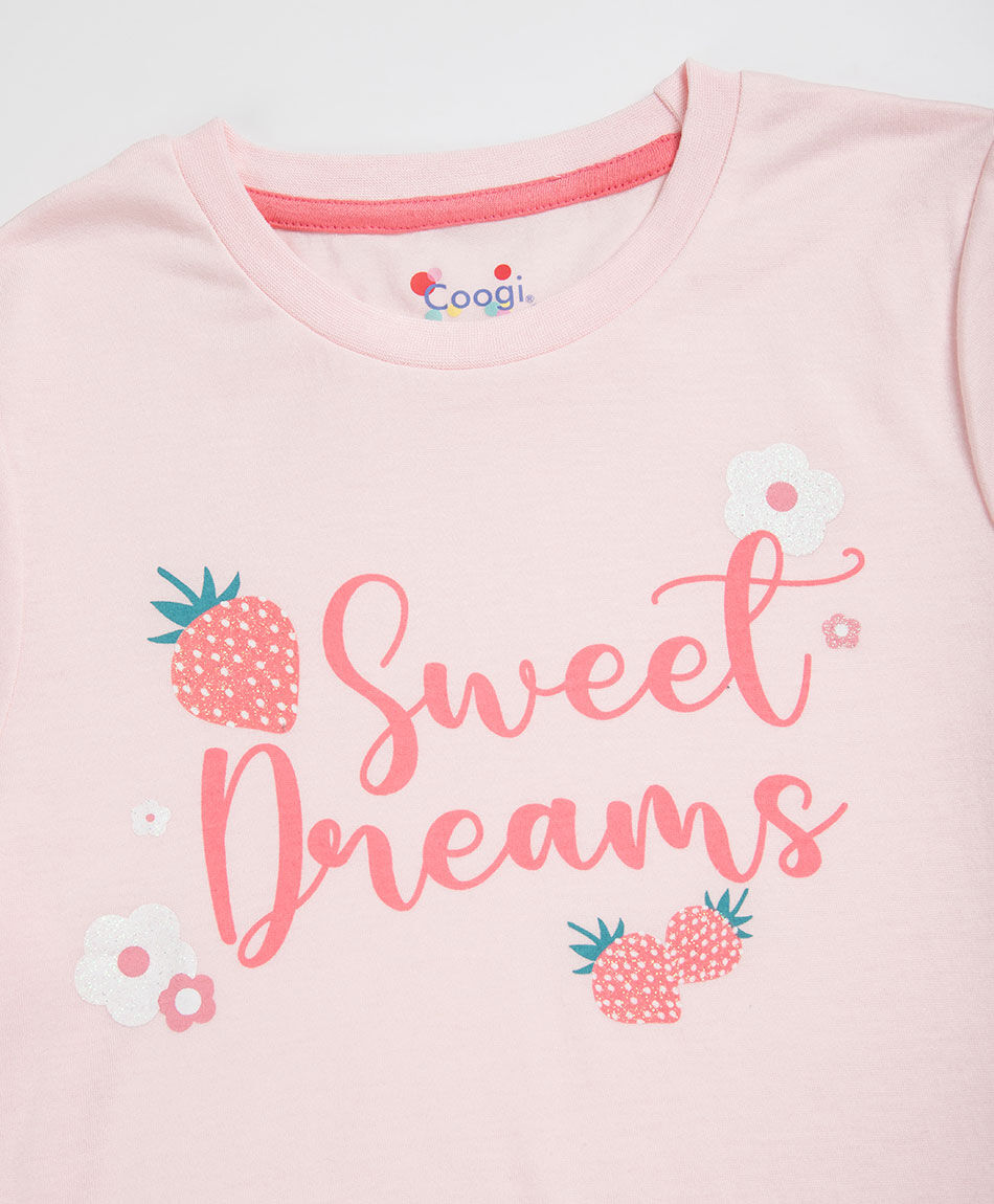 Pijama ni&ntilde;a frutillas