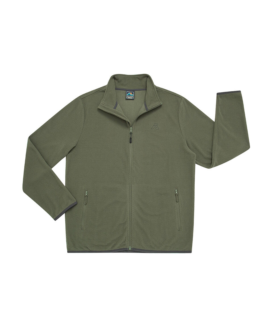 Poler&oacute;n hombre outdoor bolsillos cierres