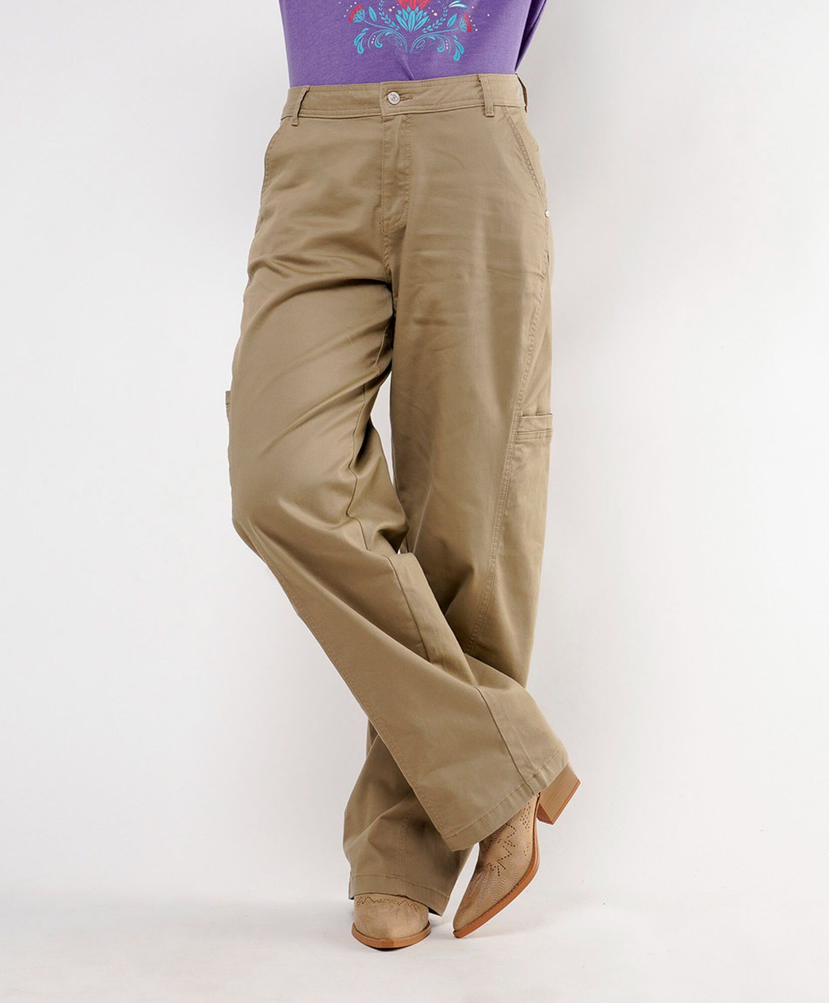 Pantalón mujer cortes wide Pantalón mujer cortes wide