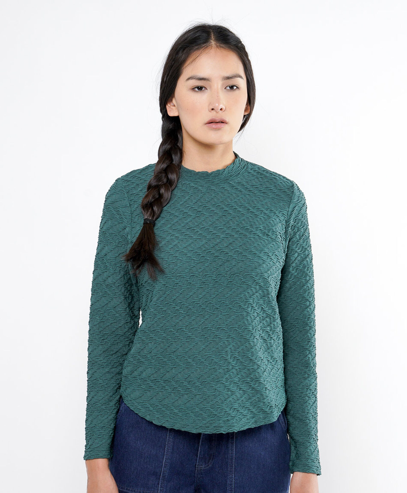 Polera mujer jacquard Polera mujer jacquard