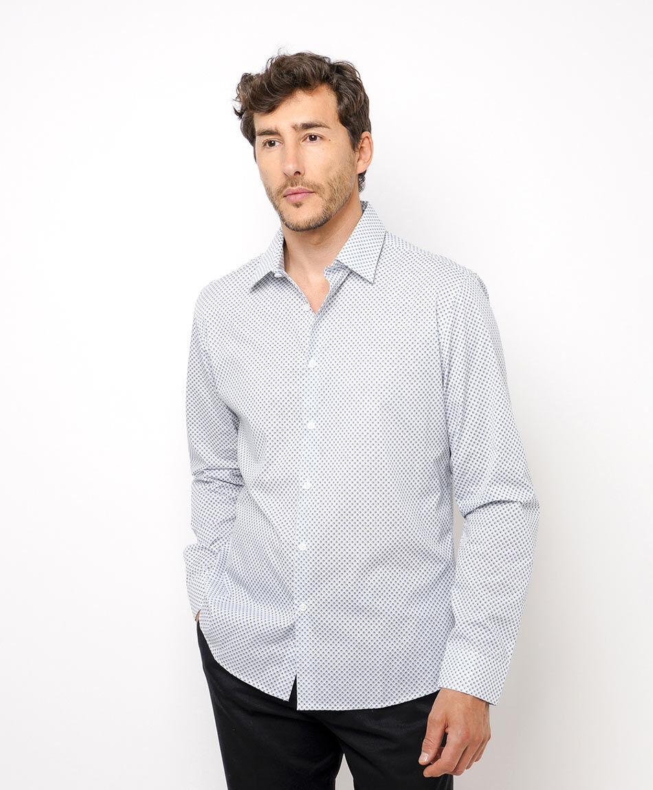 Camisa hombre dise&ntilde;o cuadros