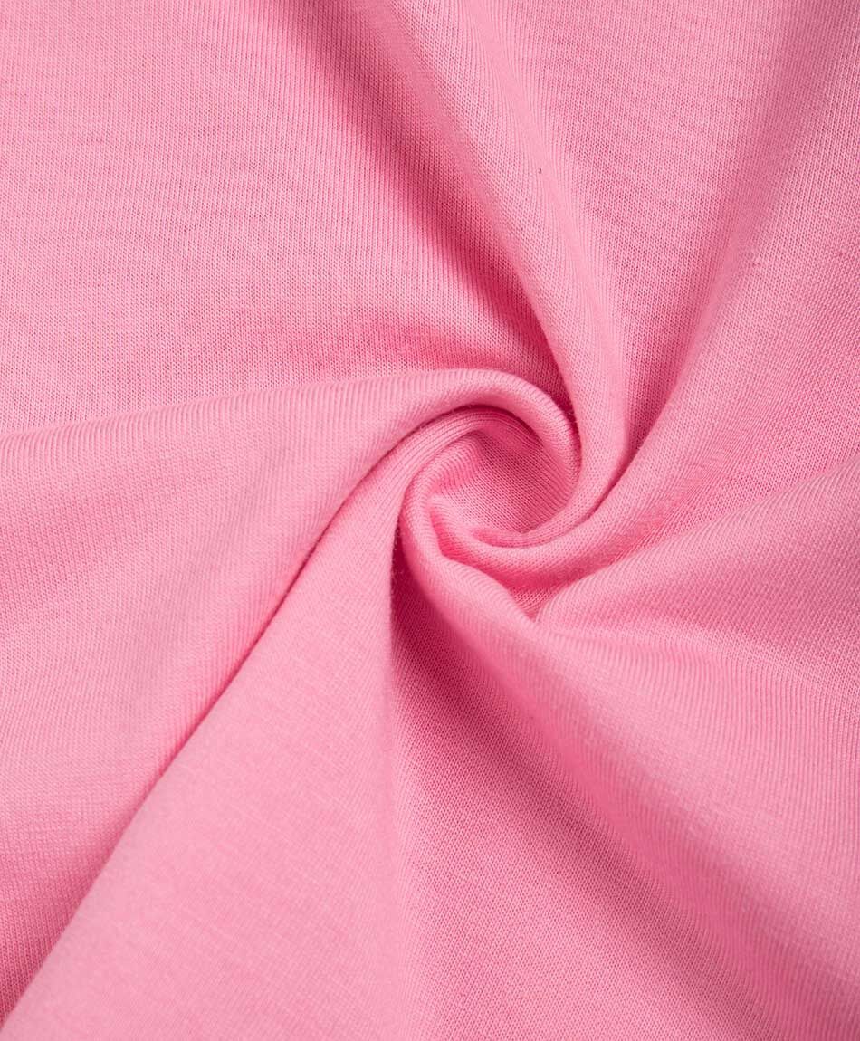 Polera ni&ntilde;a good vibes rosa